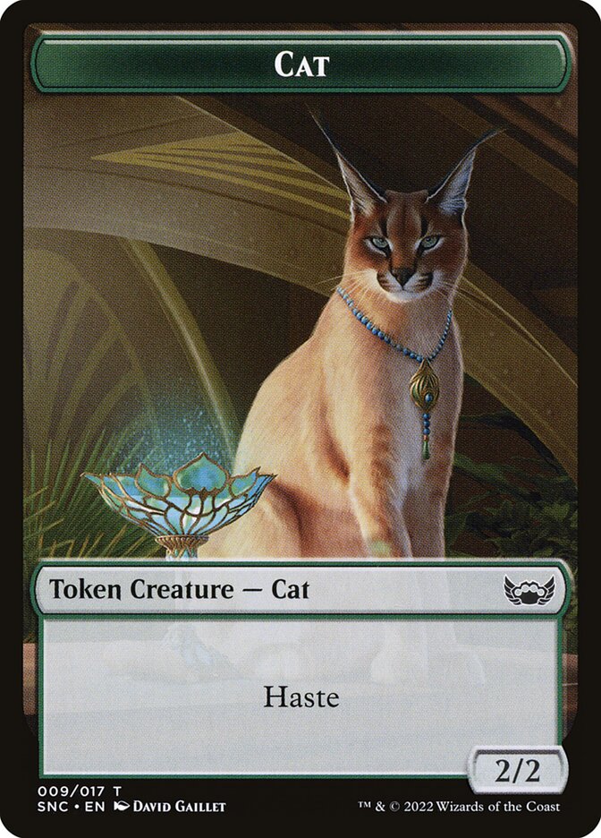 Cat card front