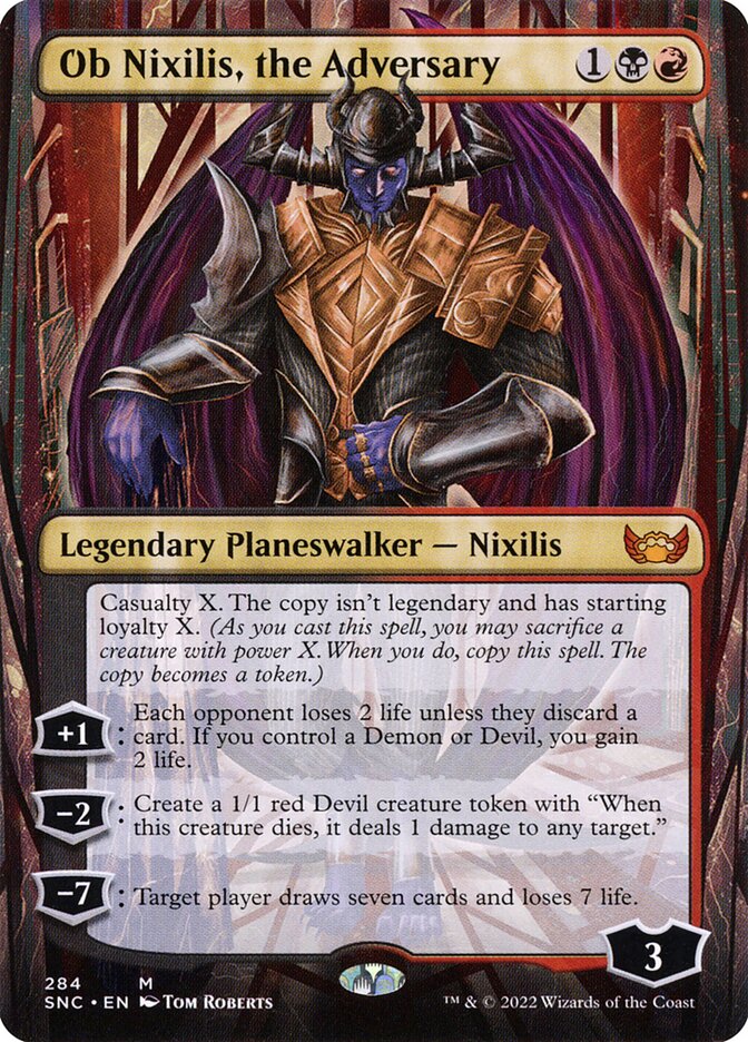 Ob Nixilis, the Adversary card front
