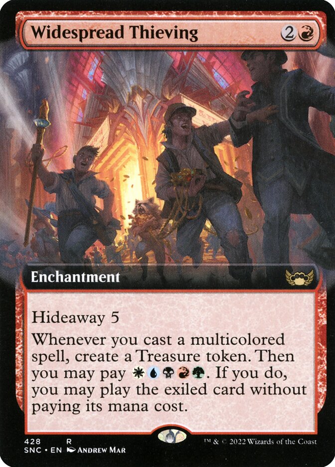 Widespread Thieving card front