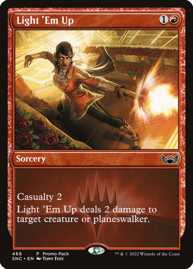 Light 'Em Up card front