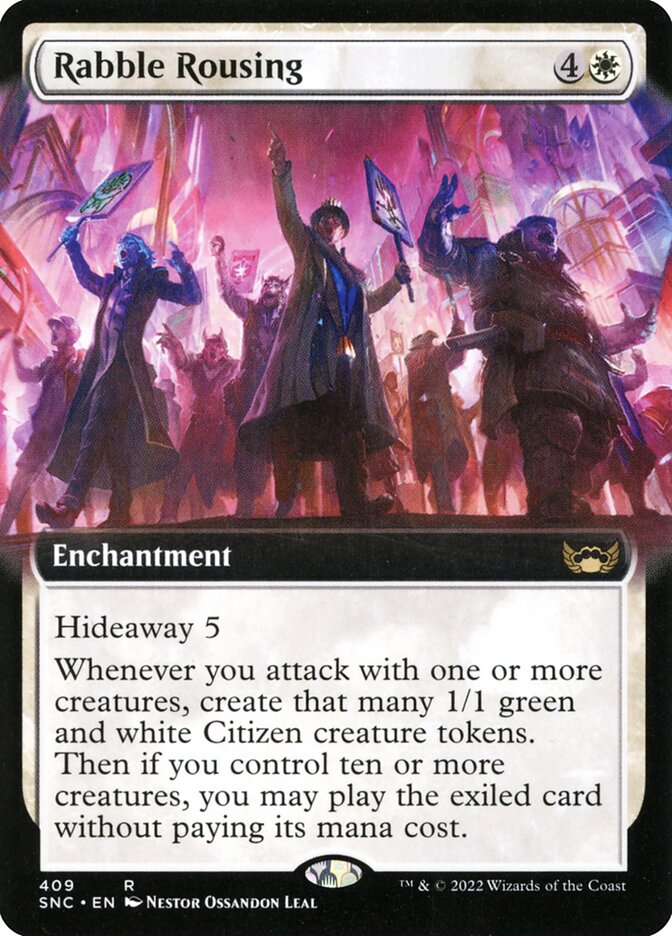 Rabble Rousing card front
