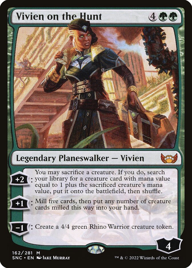 Vivien on the Hunt card front