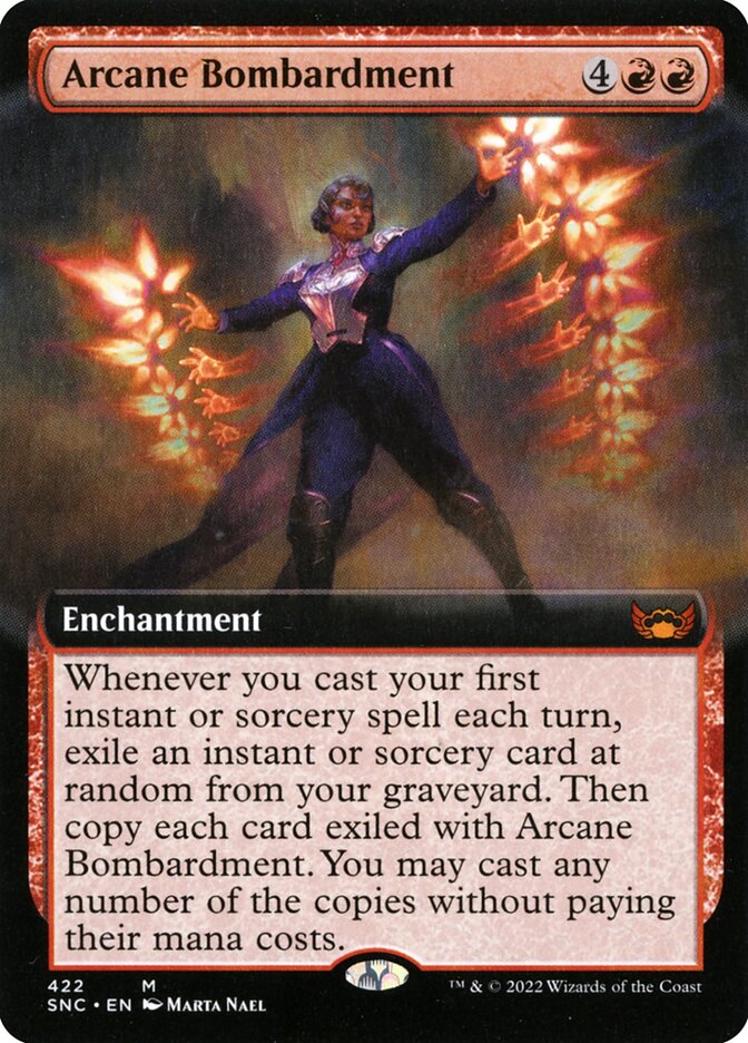 Arcane Bombardment card front