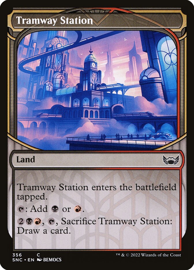 Tramway Station card front