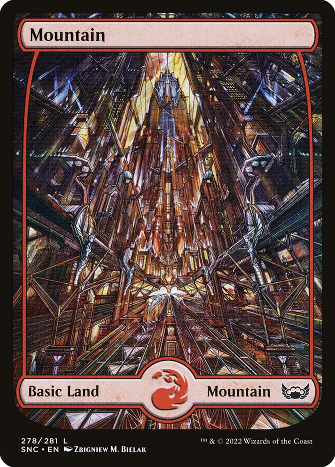 Mountain card front