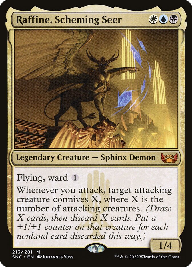 Raffine, Scheming Seer card front
