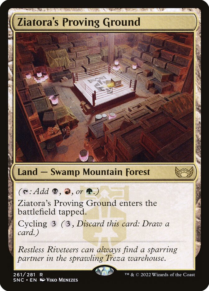 Ziatora's Proving Ground card front