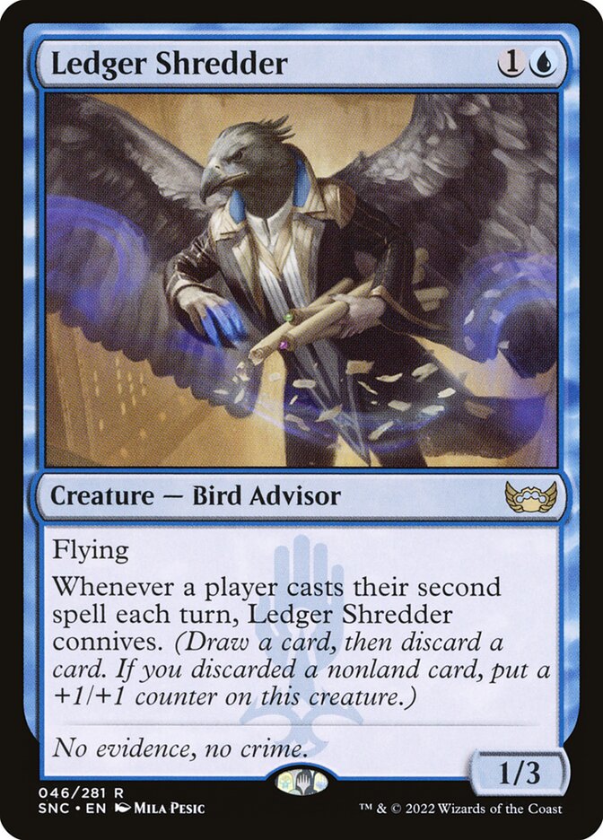 Ledger Shredder card front
