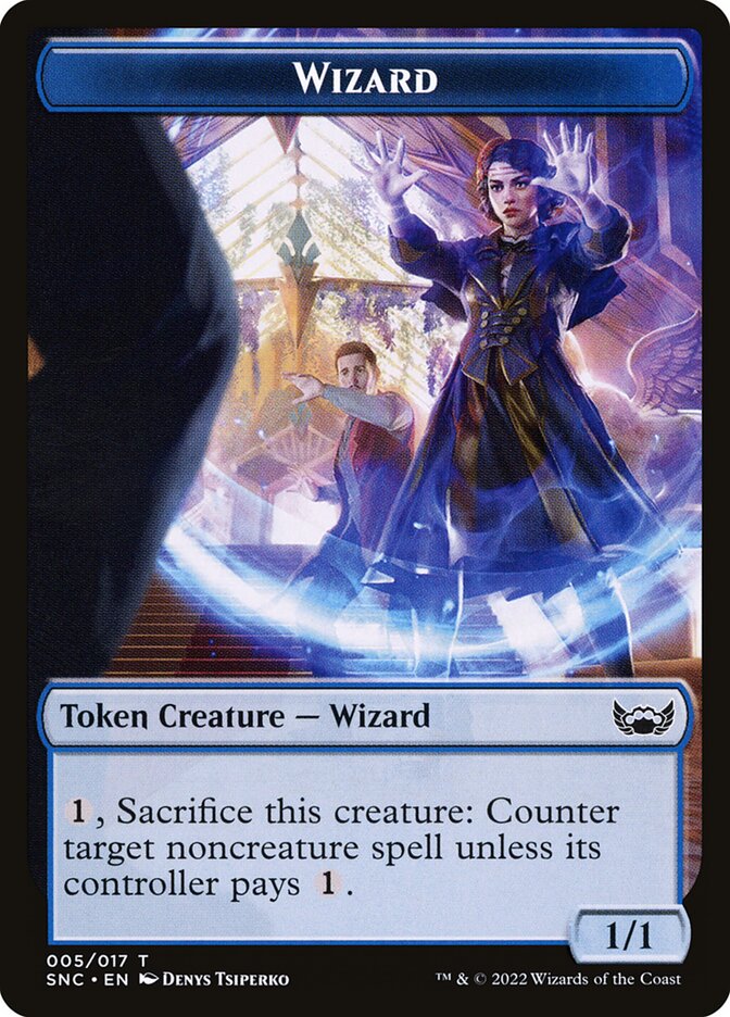 Wizard card front