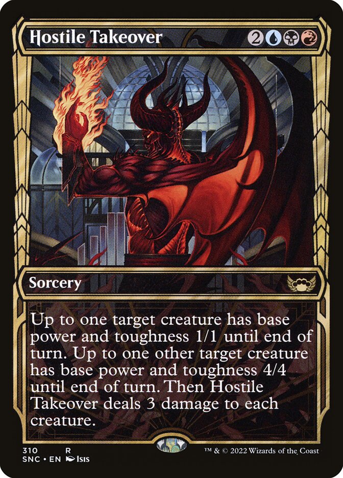 Hostile Takeover card front