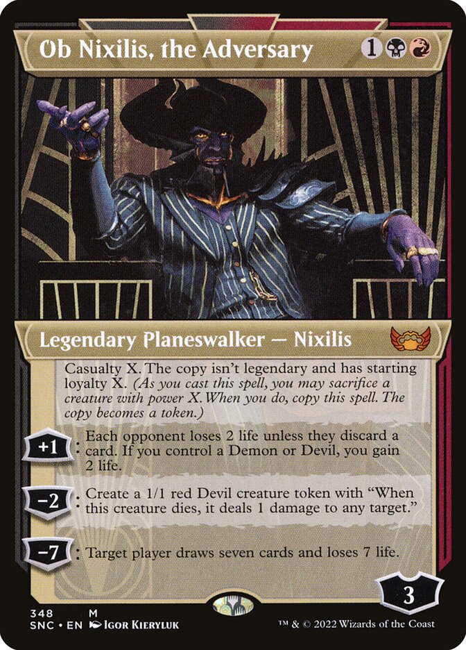 Ob Nixilis, the Adversary card front