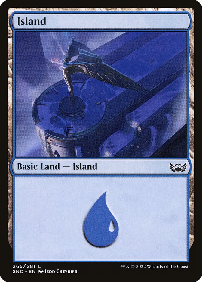 Island card front