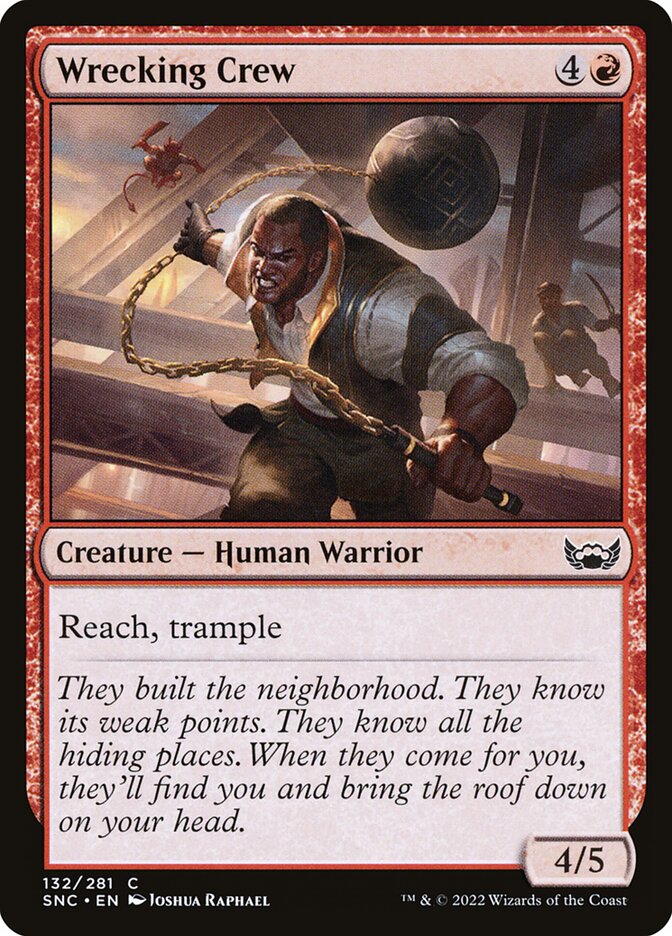 Wrecking Crew card front