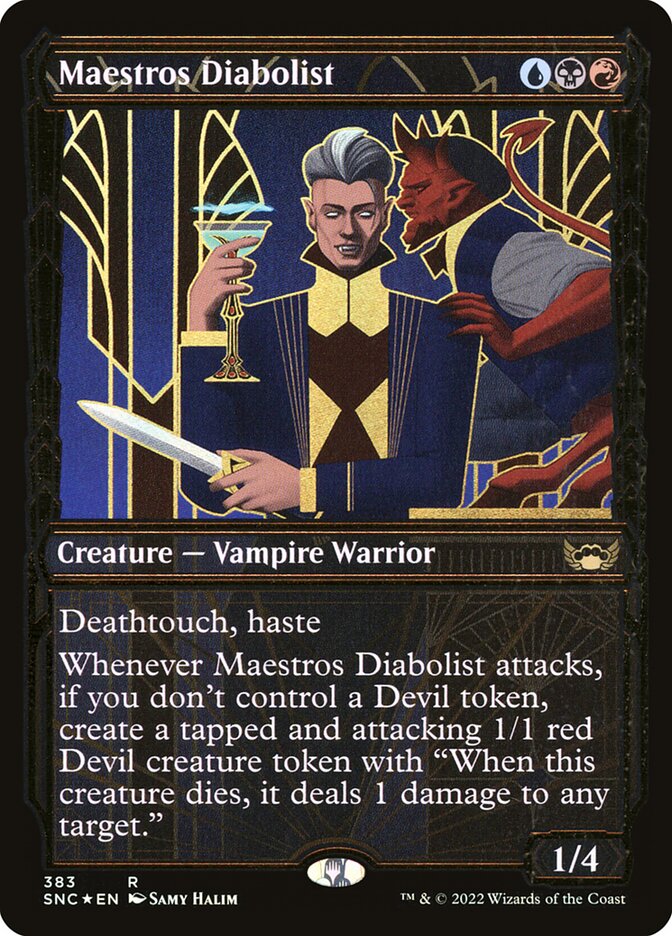 Maestros Diabolist card front