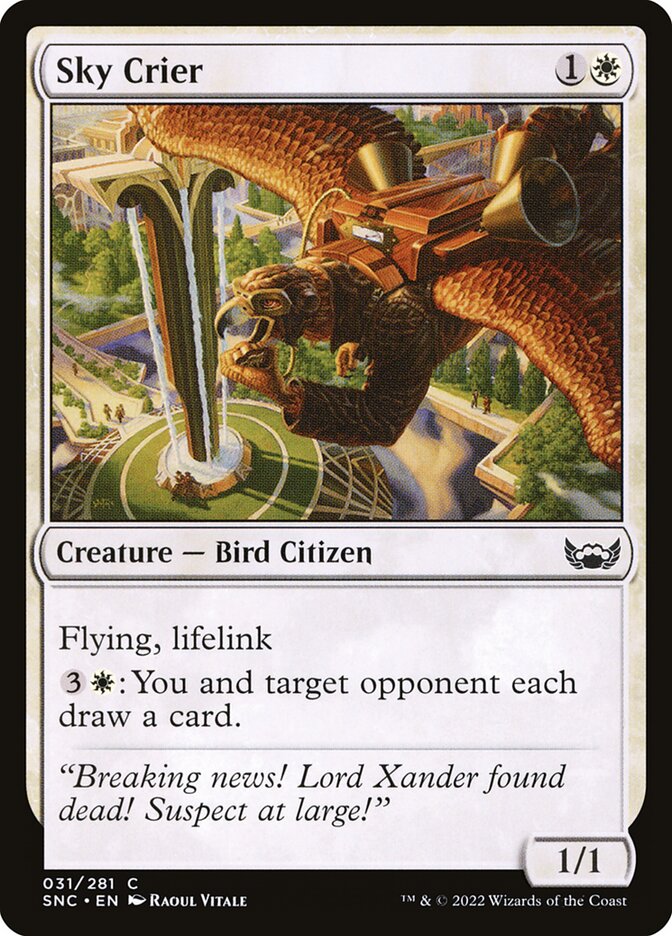 Sky Crier card front