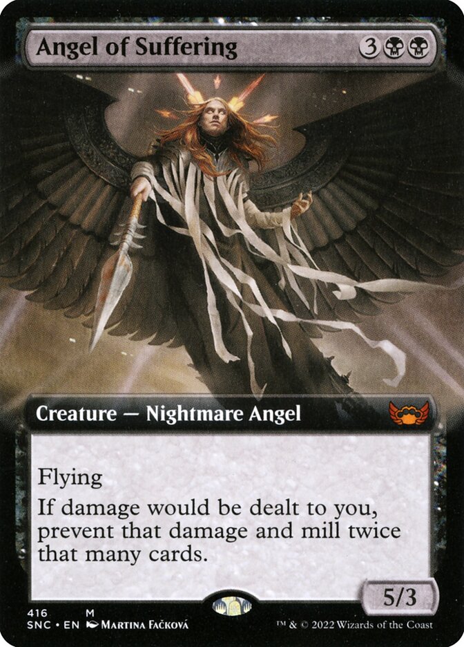 Angel of Suffering card front