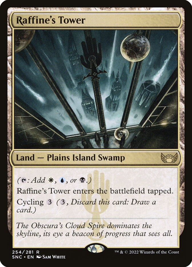 Raffine's Tower card front