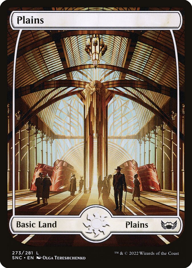 Plains card front