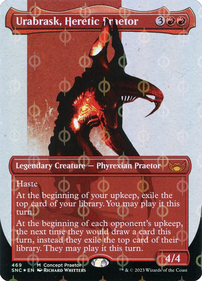 Urabrask, Heretic Praetor card front
