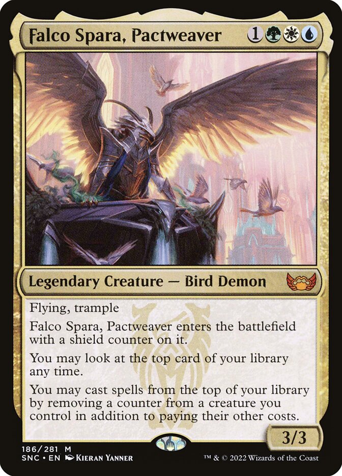 Falco Spara, Pactweaver card front