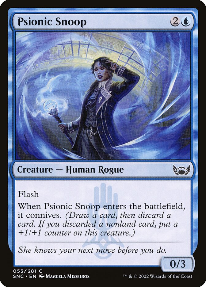 Psionic Snoop card front