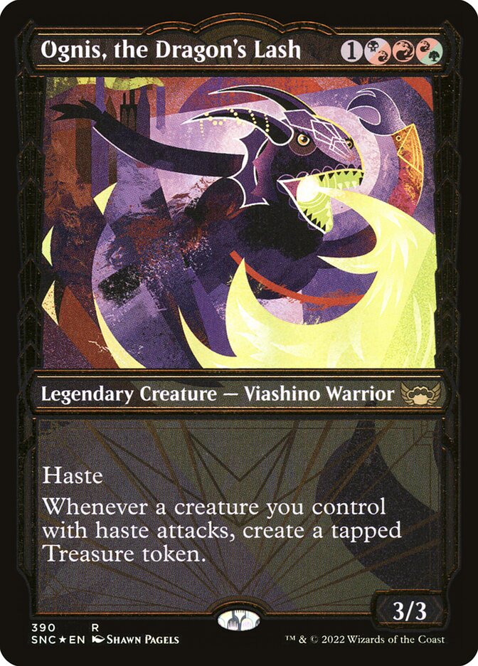 Ognis, the Dragon's Lash card front