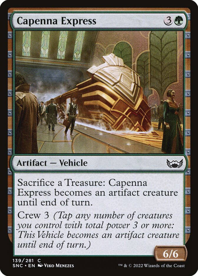 Capenna Express card front