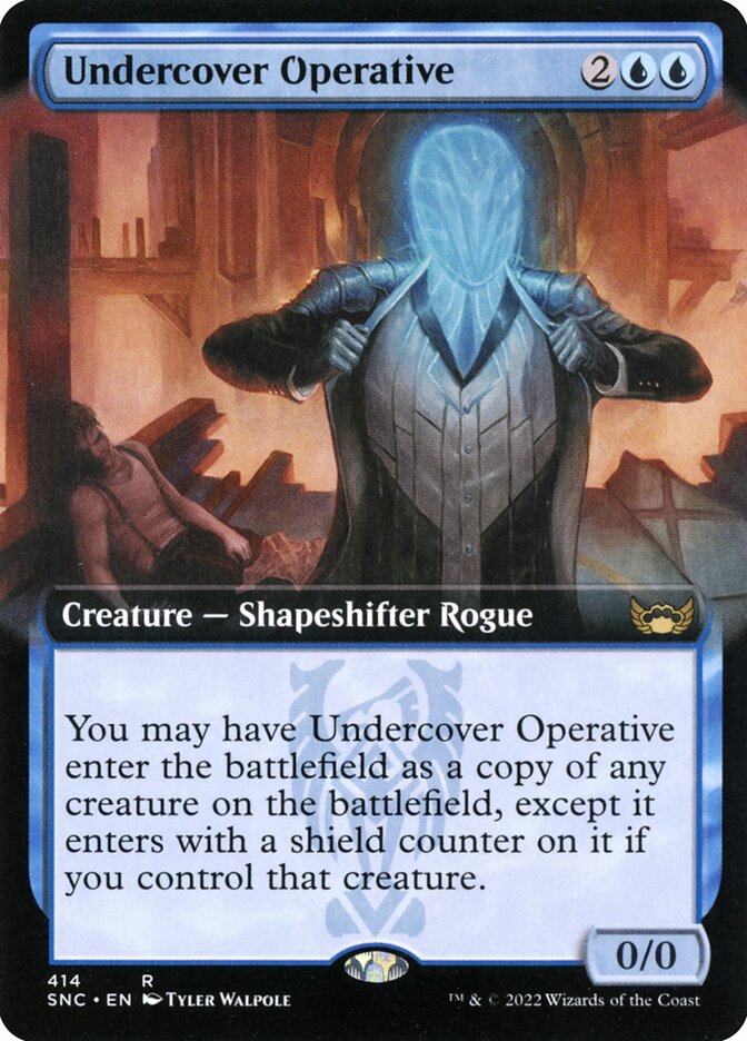 Undercover Operative card front