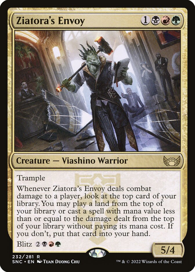 Ziatora's Envoy card front