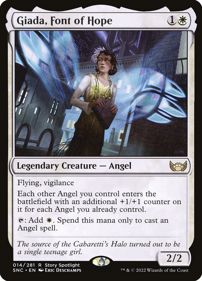 Giada, Font of Hope card front