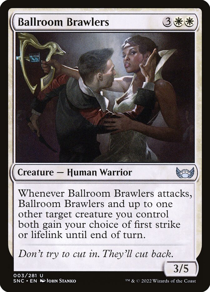 Ballroom Brawlers card front