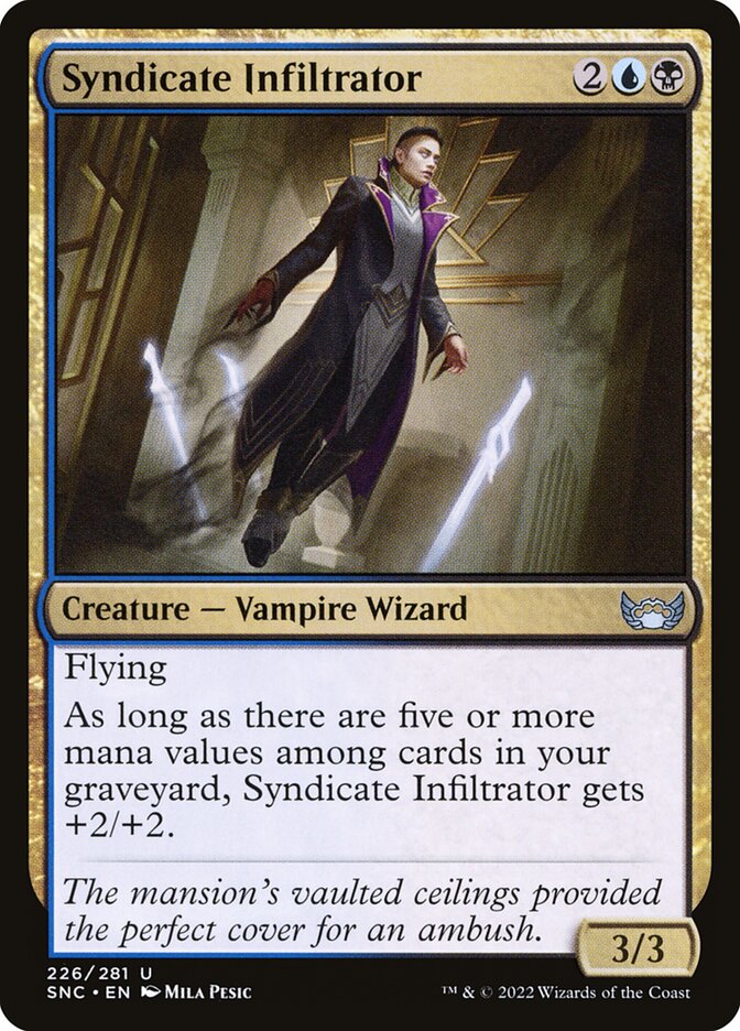 Syndicate Infiltrator card front