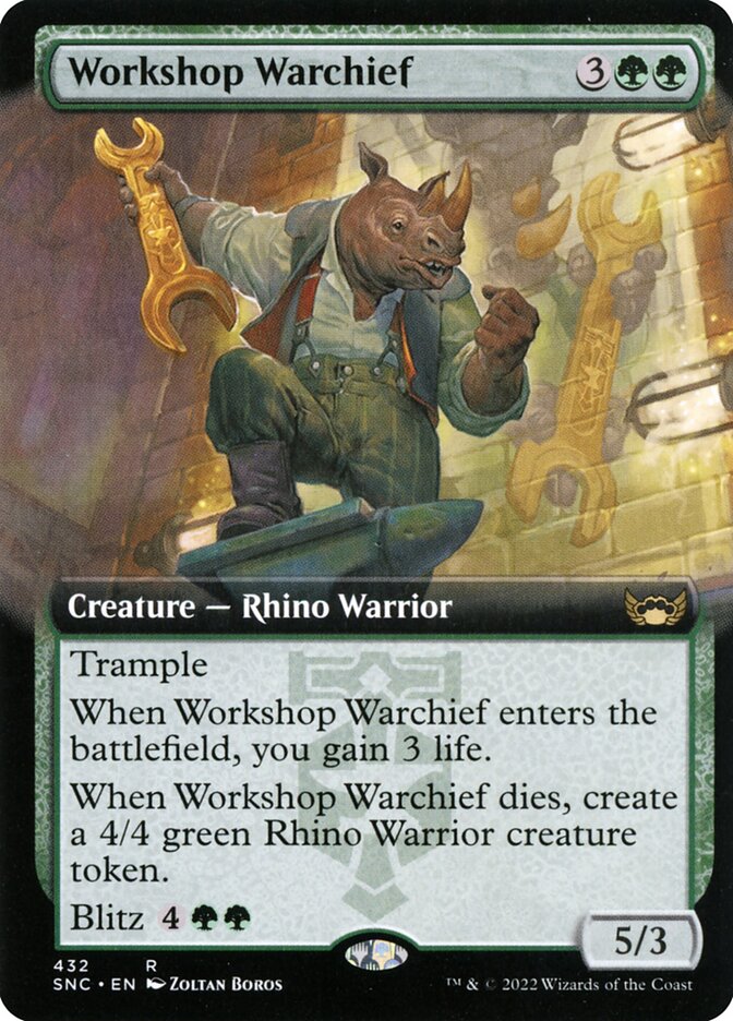 Workshop Warchief card front