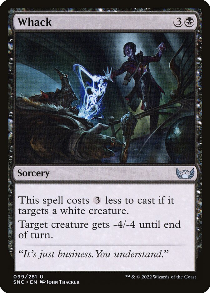 Whack card front