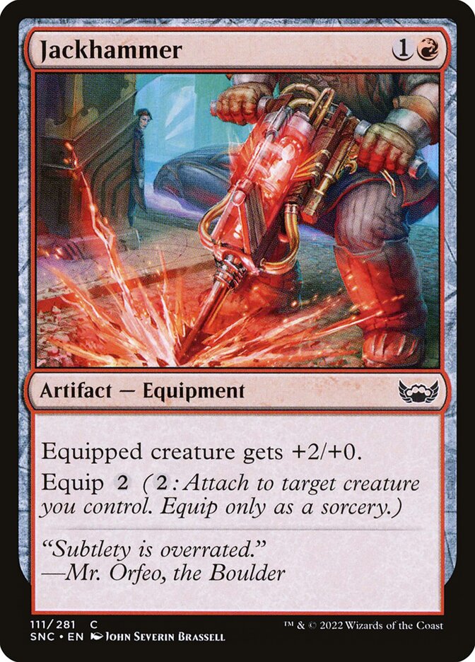 Jackhammer card front