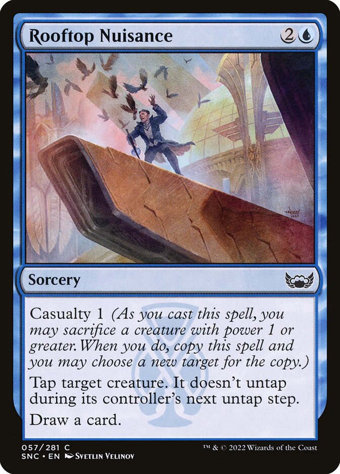 Rooftop Nuisance card front