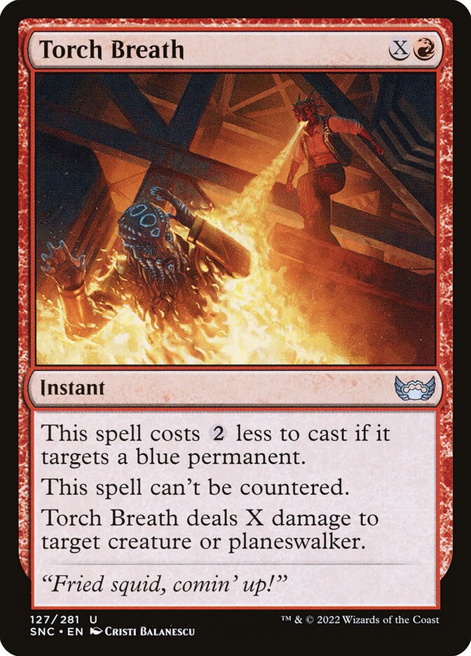 Torch Breath card front