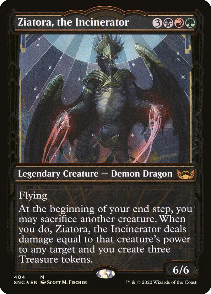 Ziatora, the Incinerator card front