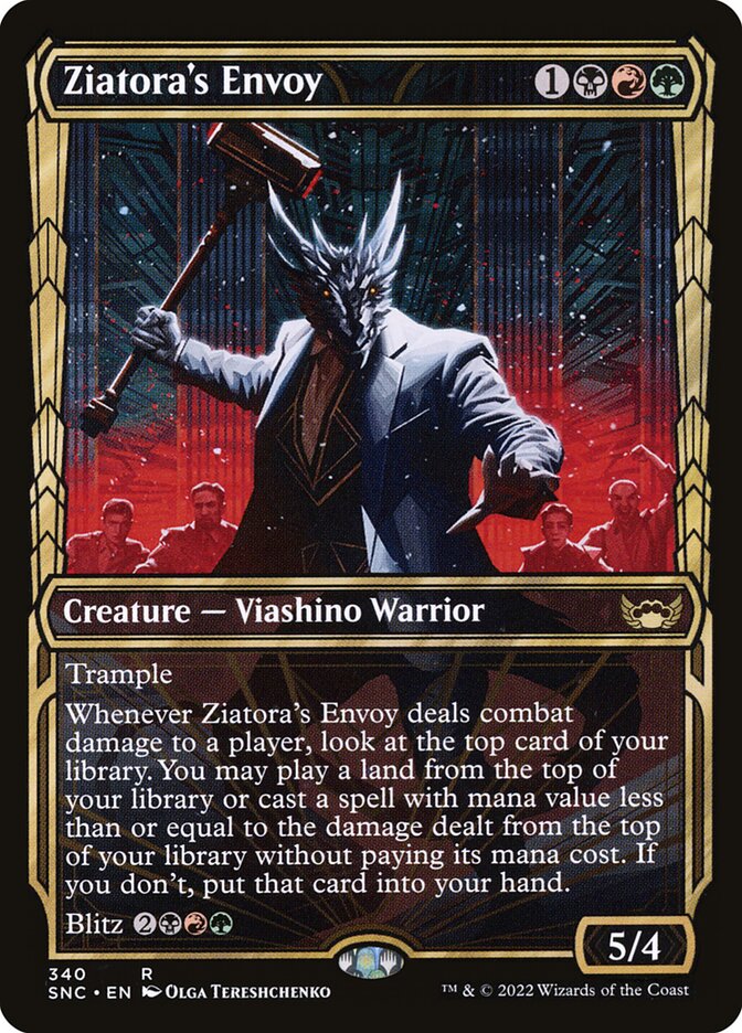 Ziatora's Envoy card front