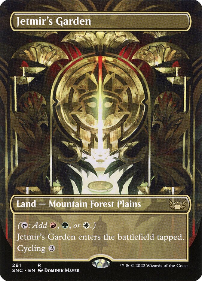 Jetmir's Garden card front