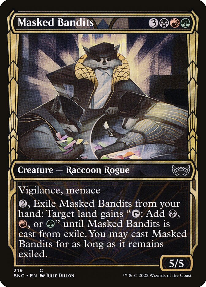 Masked Bandits card front