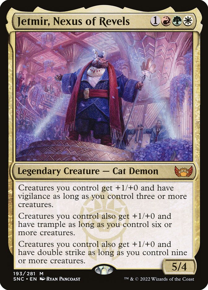 Jetmir, Nexus of Revels card front