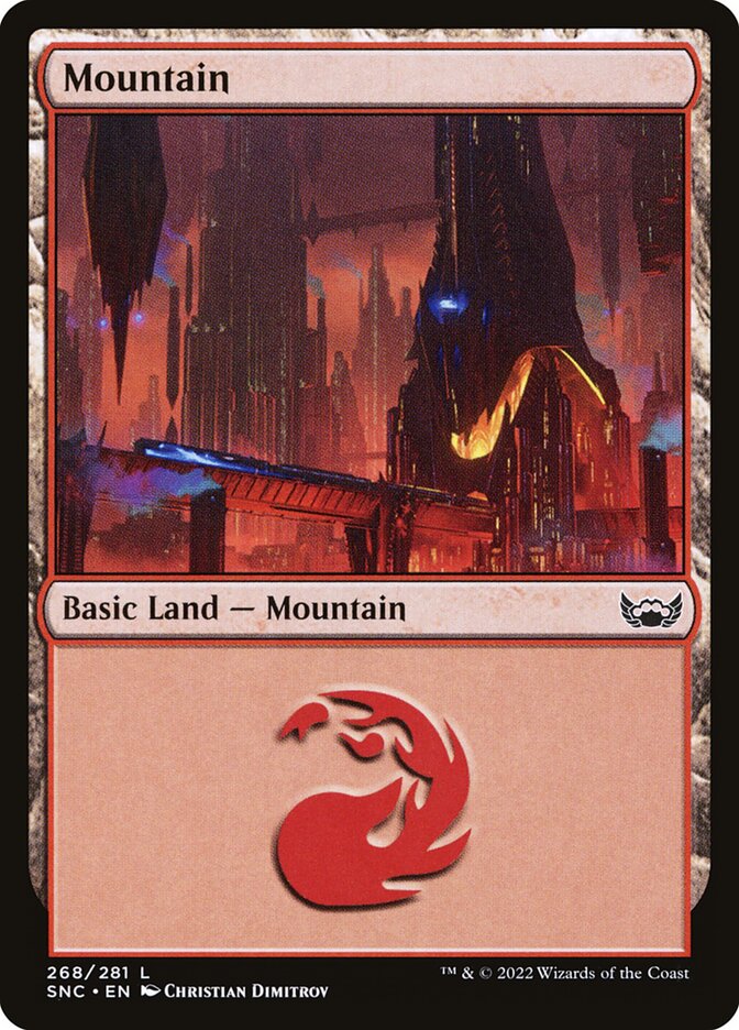 Mountain card front