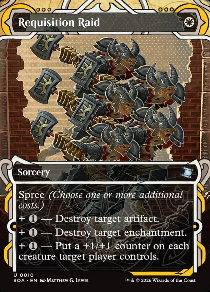 Requisition Raid card front