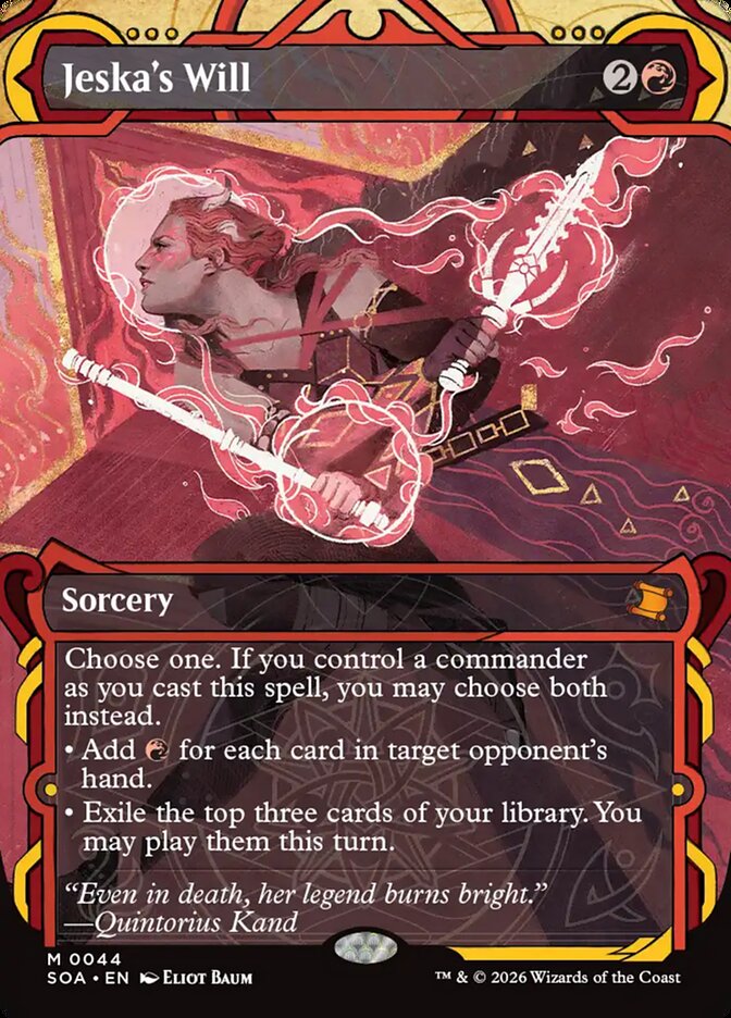 Jeska's Will card front