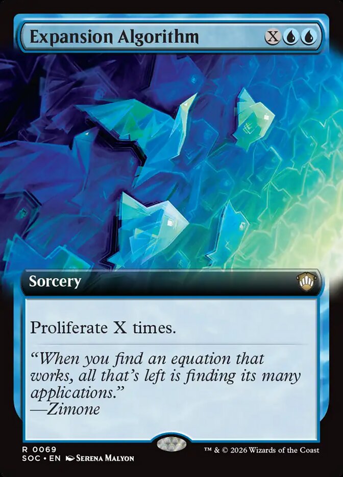 Expansion Algorithm card front