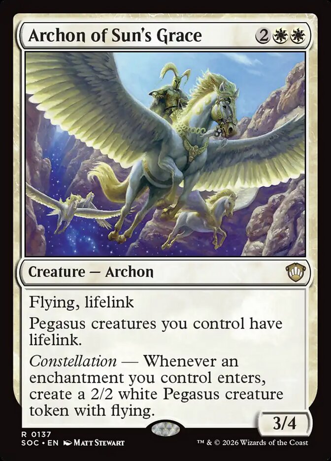 Archon of Sun's Grace card front