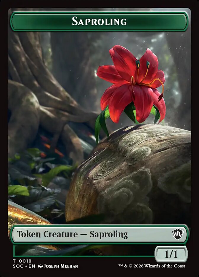 Saproling card front