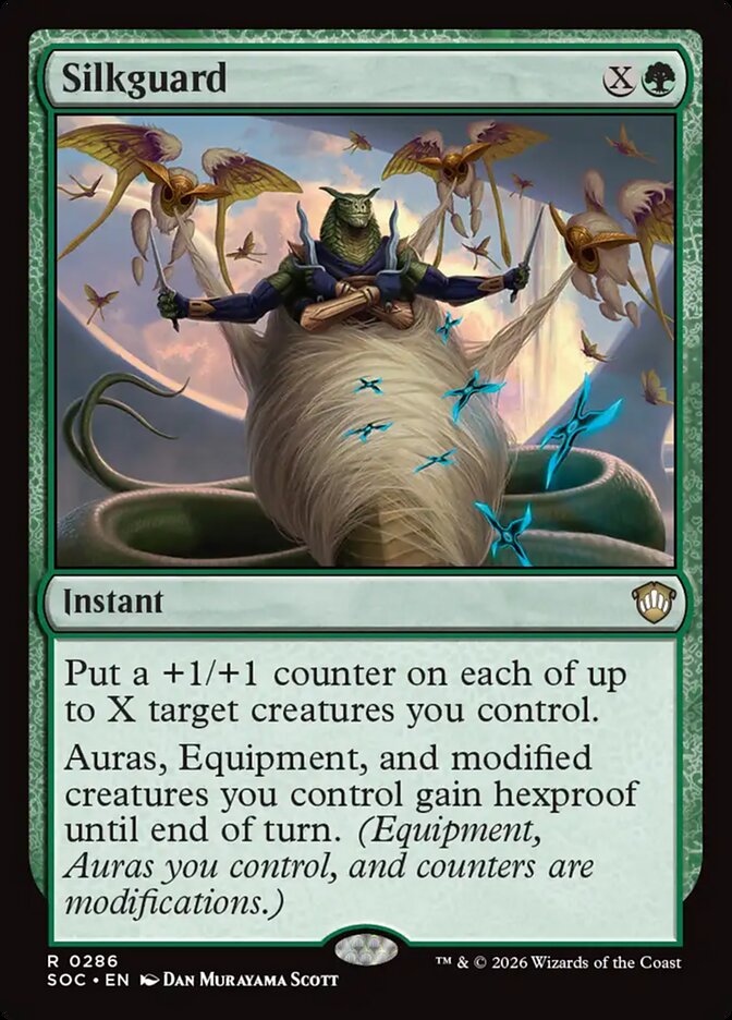 Silkguard card front