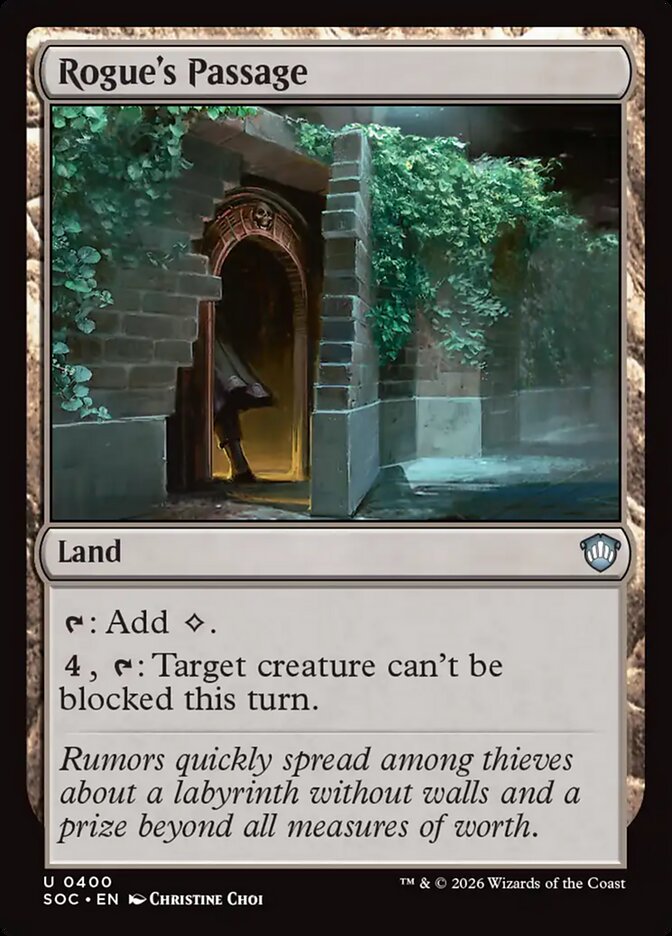 Rogue's Passage card front